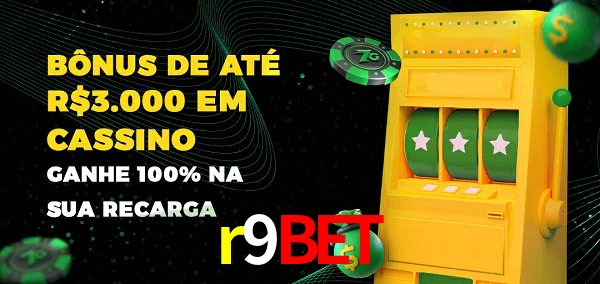 r9bet melhor bônus de depósito